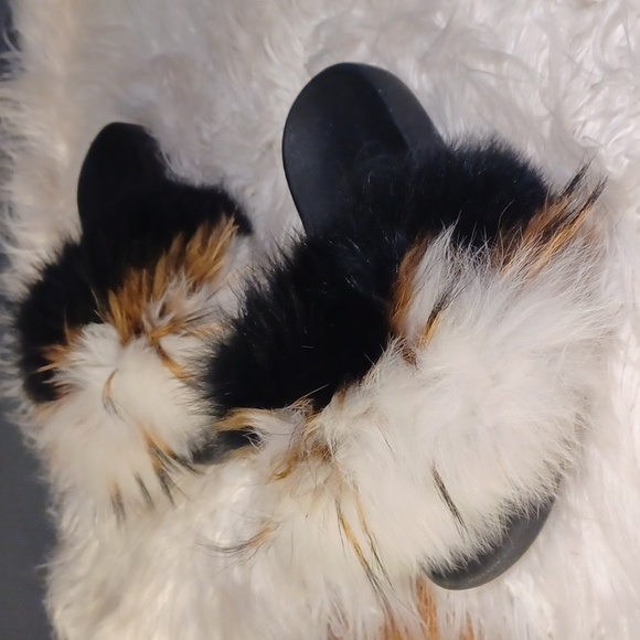 Shoes - Real Fur Sandals